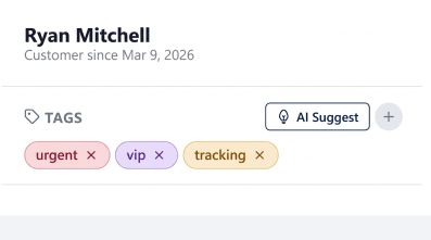 Inbox triage and tags